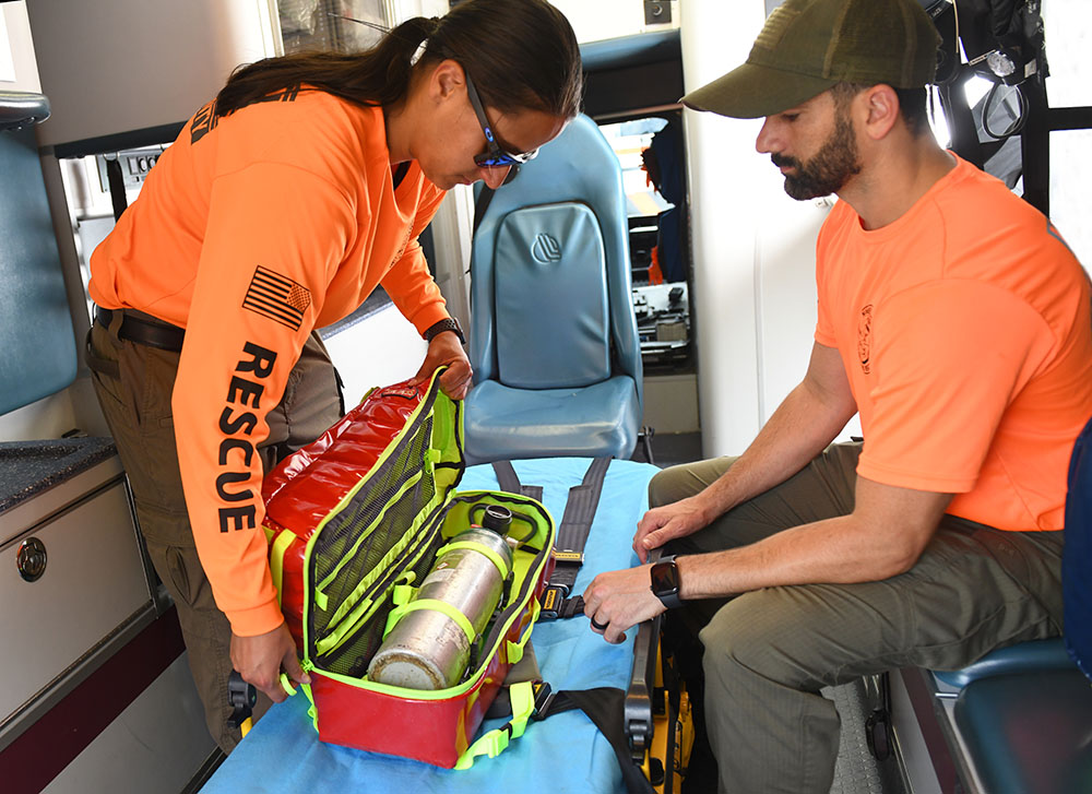 EMS Oxygen Bags like the G3+ Tidal Volume help keep you prepared to save lives